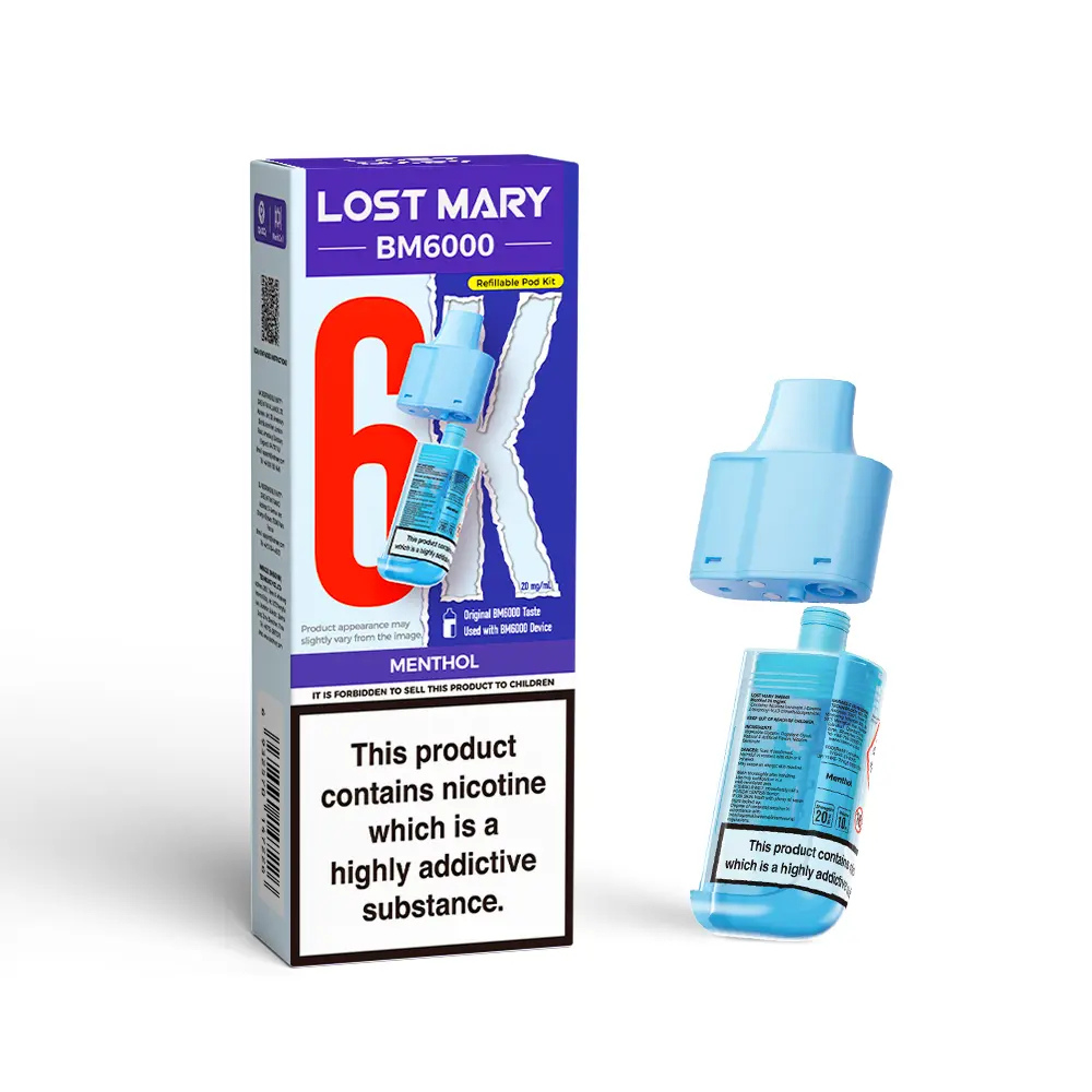 Lost Mary BM6000 Prefilled Pod Menthol