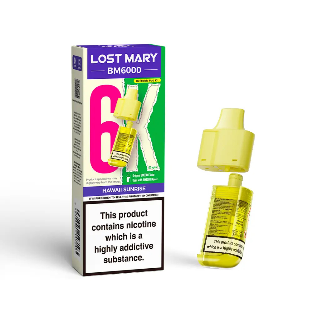 Lost Mary BM6000 Prefilled Pod Hawaii Sunrise