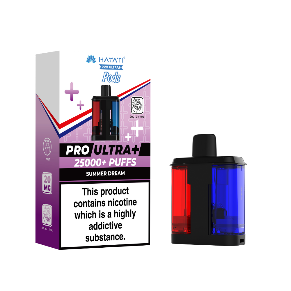 Hayati Pro Ultra Plus 25k Prefilled Pods Summer Dream