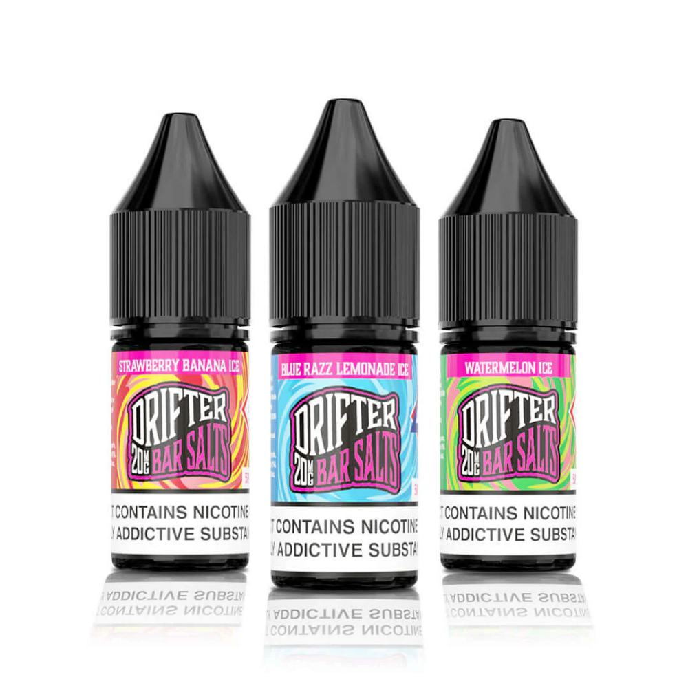 Drifter Bar Salt Nic Salt E Liquid Strawberry Kiwi