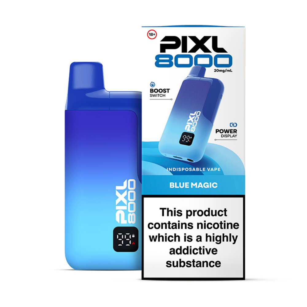 Pixl 8000 Prefilled Pod Kit Blue Magic