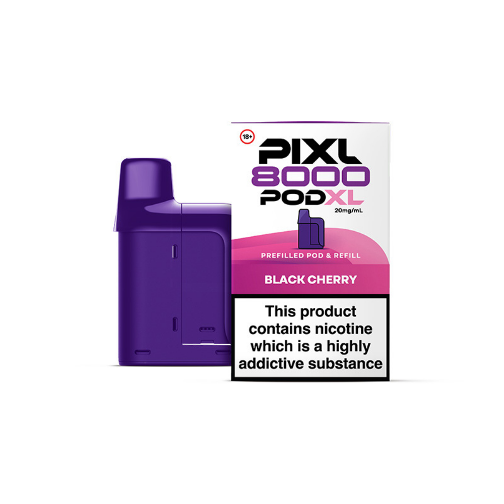 Pixl 8000 Black Cherry Refill Pods