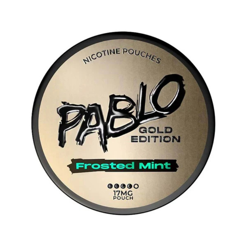 Frosted Mint Gold Edition Nicotine Pouches By Pablo