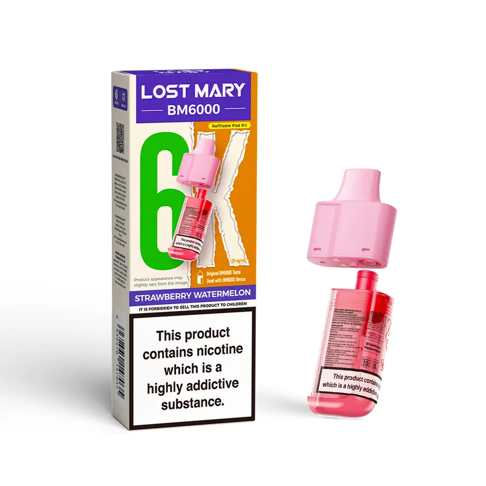 Lost Mary BM6000 Prefilled Pod Strawberry Watermelon
