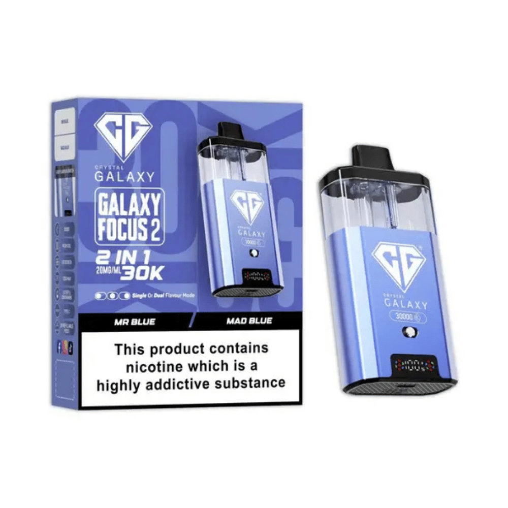 Crystal Galaxy 30K Focus 2 Prefilled Pod Kit