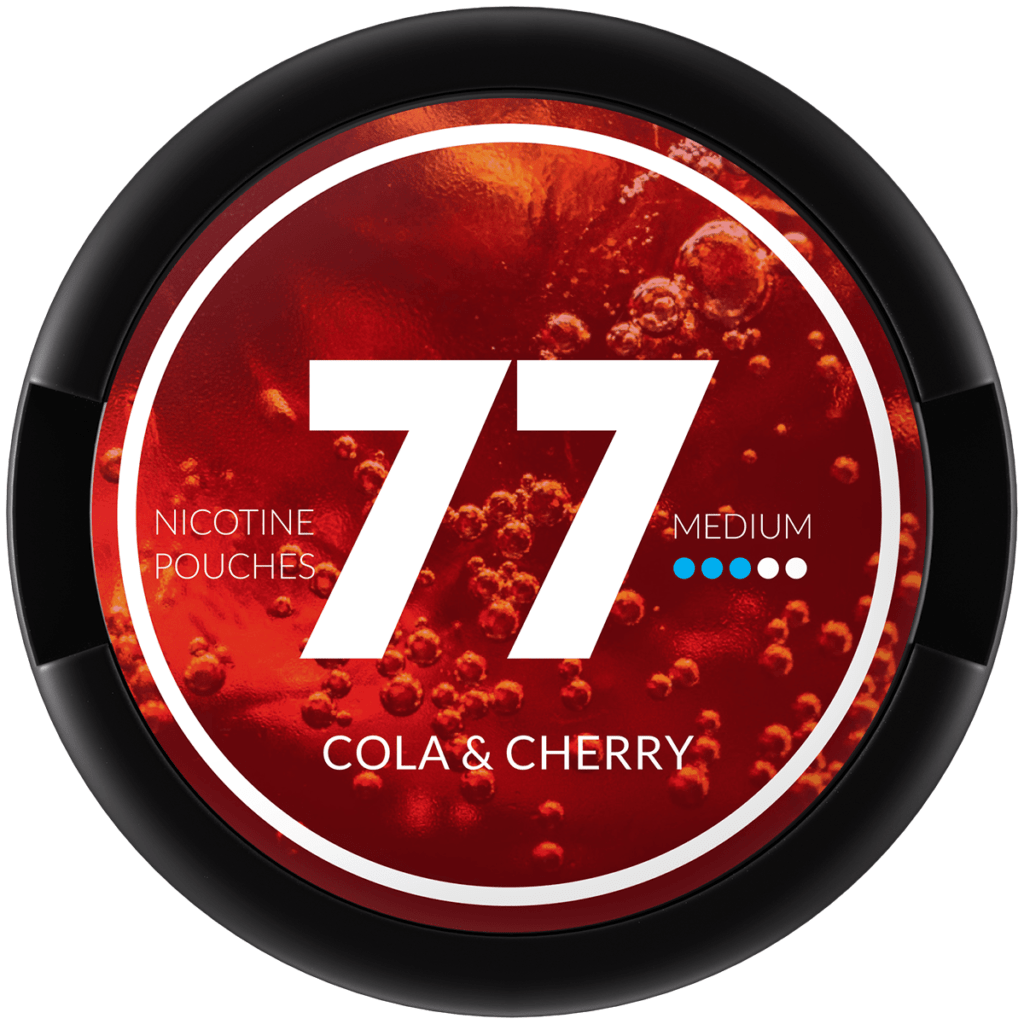 77 Cola & Cherry Nicotine Pouches - EUK