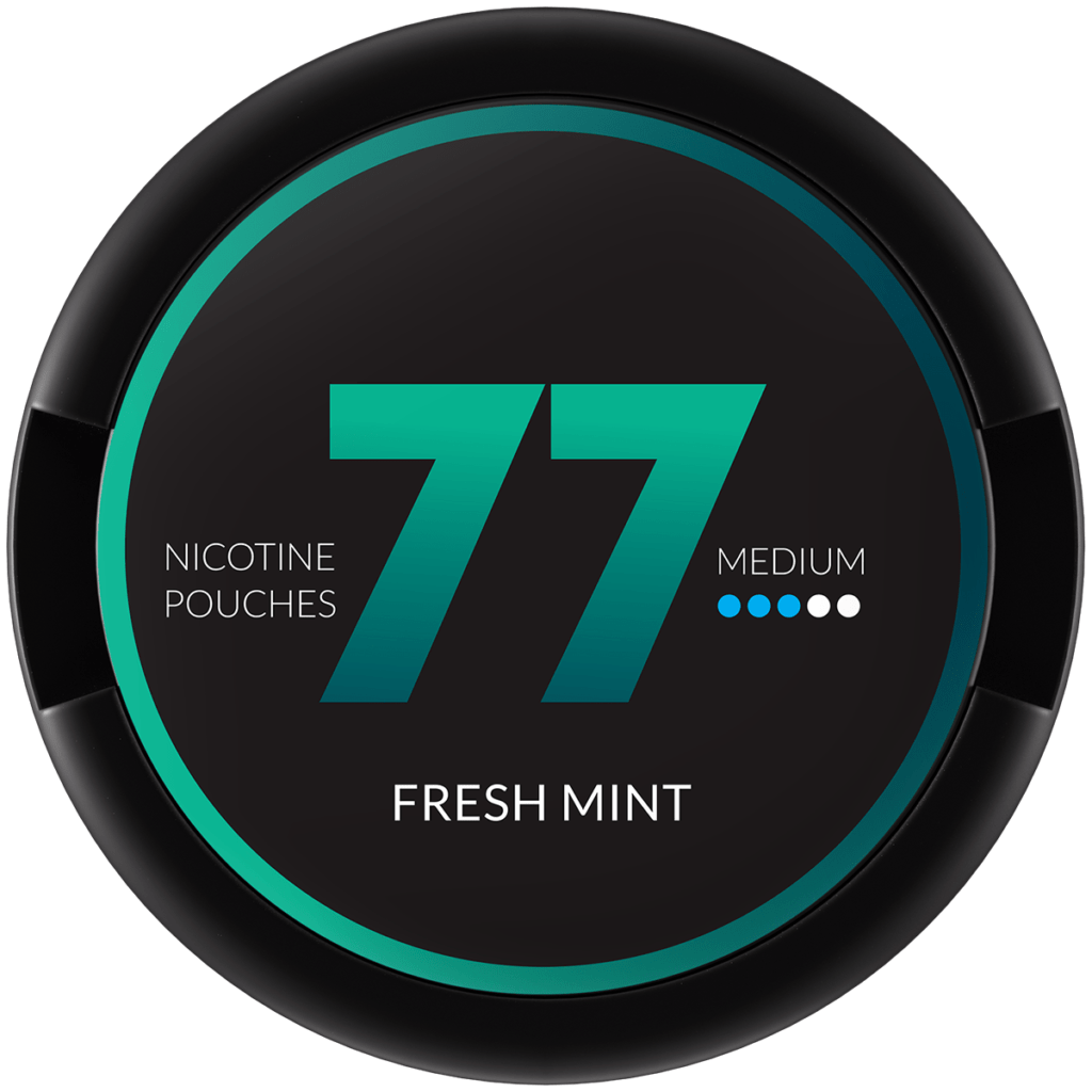 77 Fresh Mint Nicotine Pouches - EUK