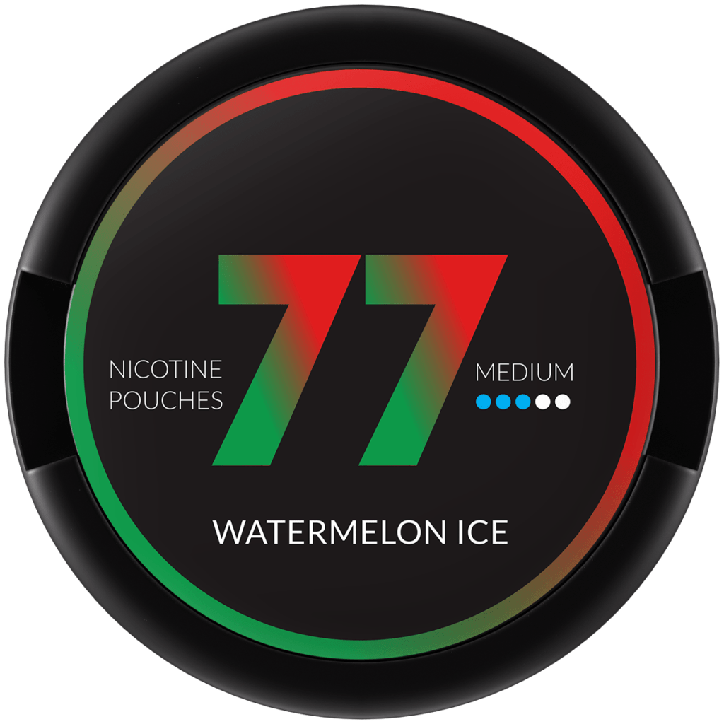 77 Watermelon Ice Nicotine Pouches - EUK