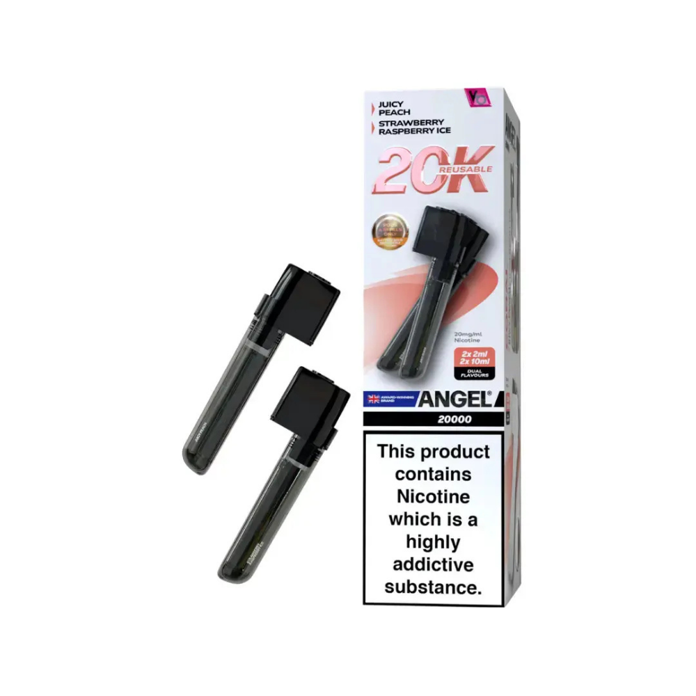 Vapes Bars Angel 20K Prefilled Pods Coral Edition