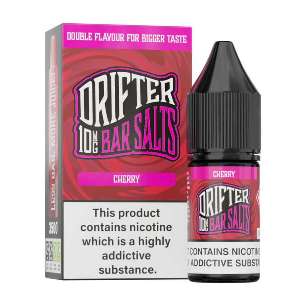 Drifter Bar Salt Nic Salt E Liquid Cherry