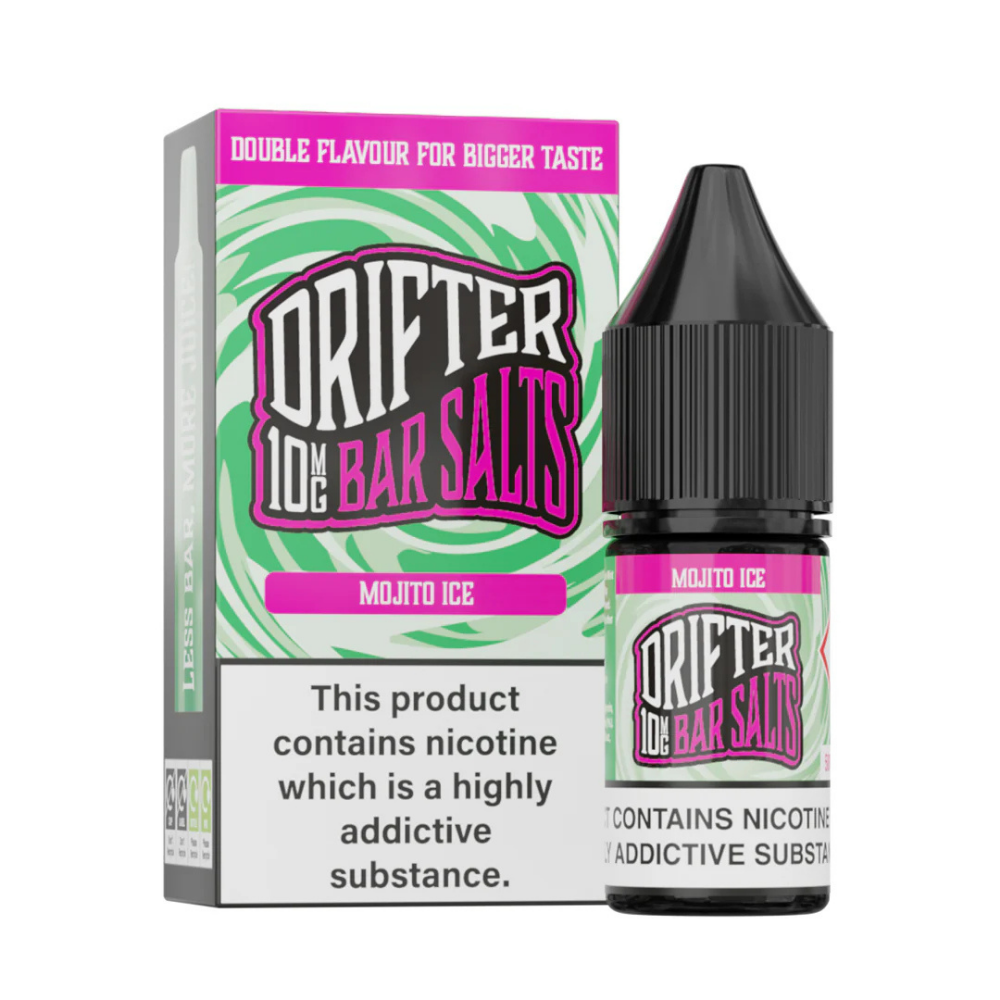 Drifter Bar Salt Nic Salt E Liquid Mojito Ice