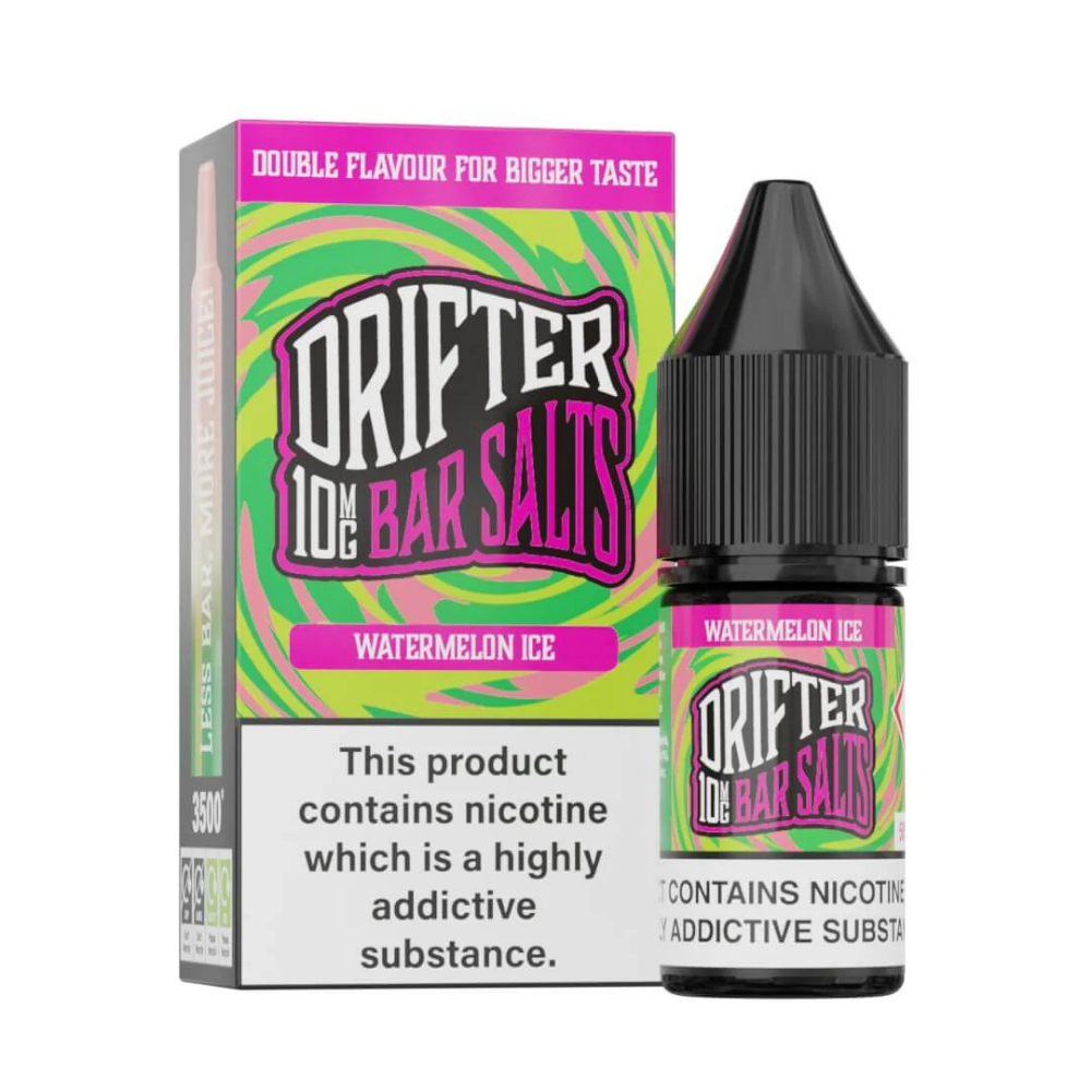 Drifter Bar Salt Nic Salt E Liquid Watermelon Ice