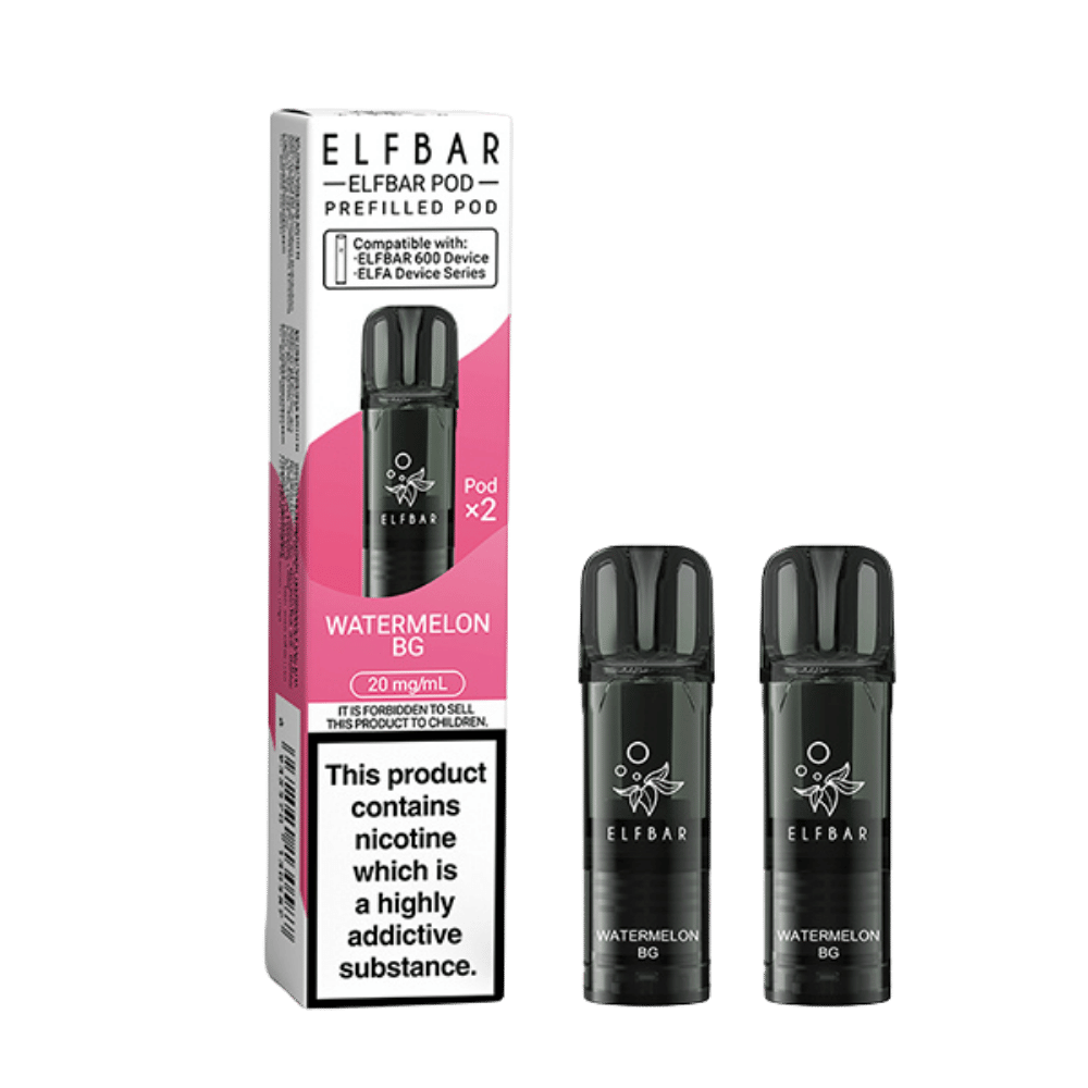 Elf Bar 600 Prefilled Pod Watermelon BG