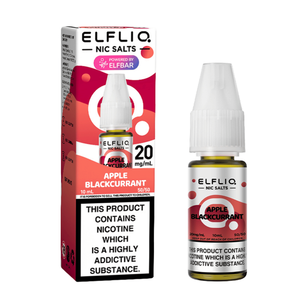 Elf Bar Elfliq Apple Blackcurrant E Liquid 10ml