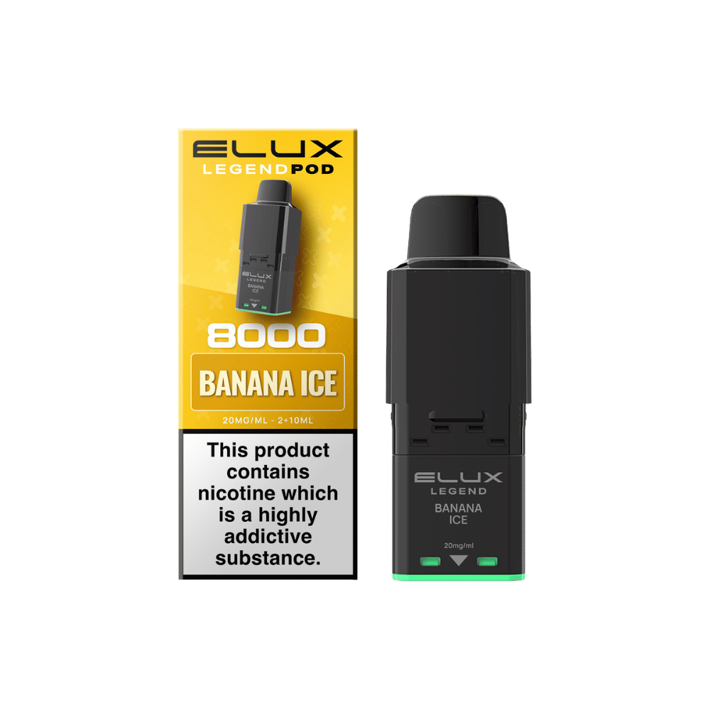 Elux Legend 8000 Prefilled Pod Banana Ice