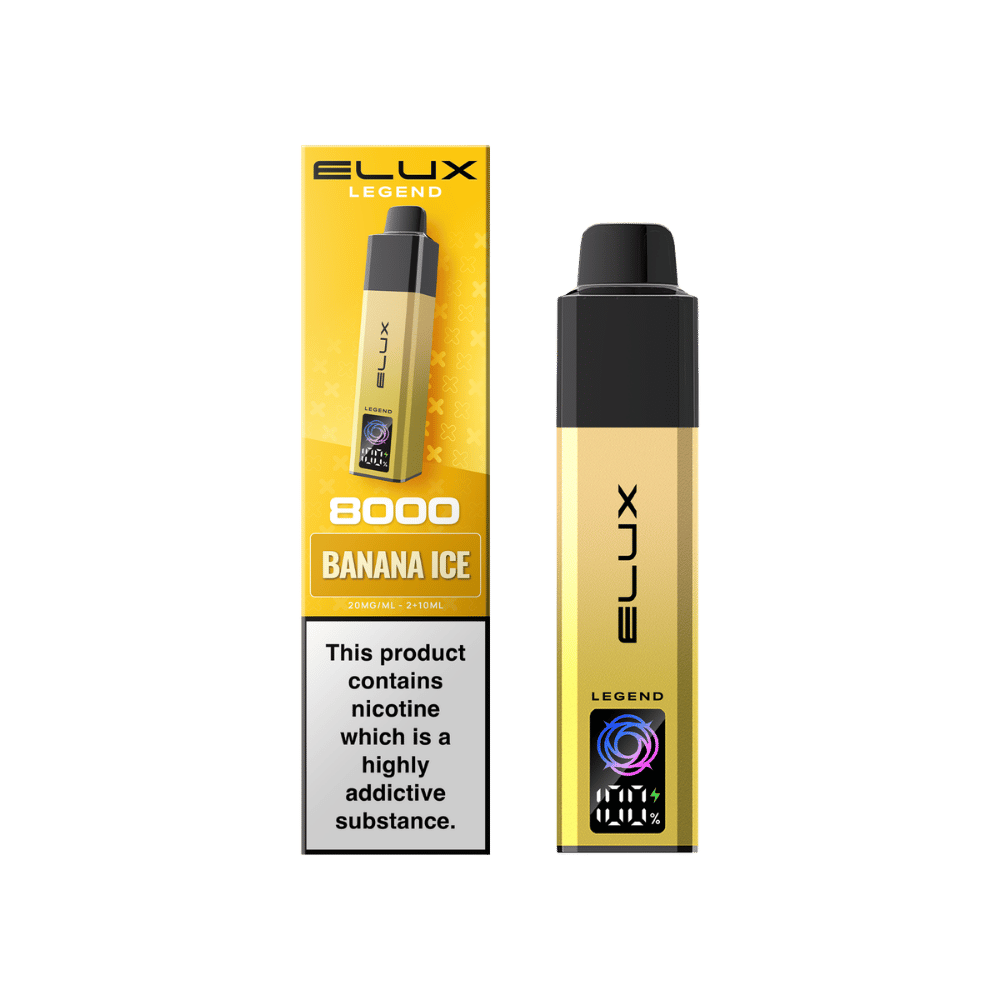 Elux Legend 8000 Prefilled Pod Kit Banana Ice