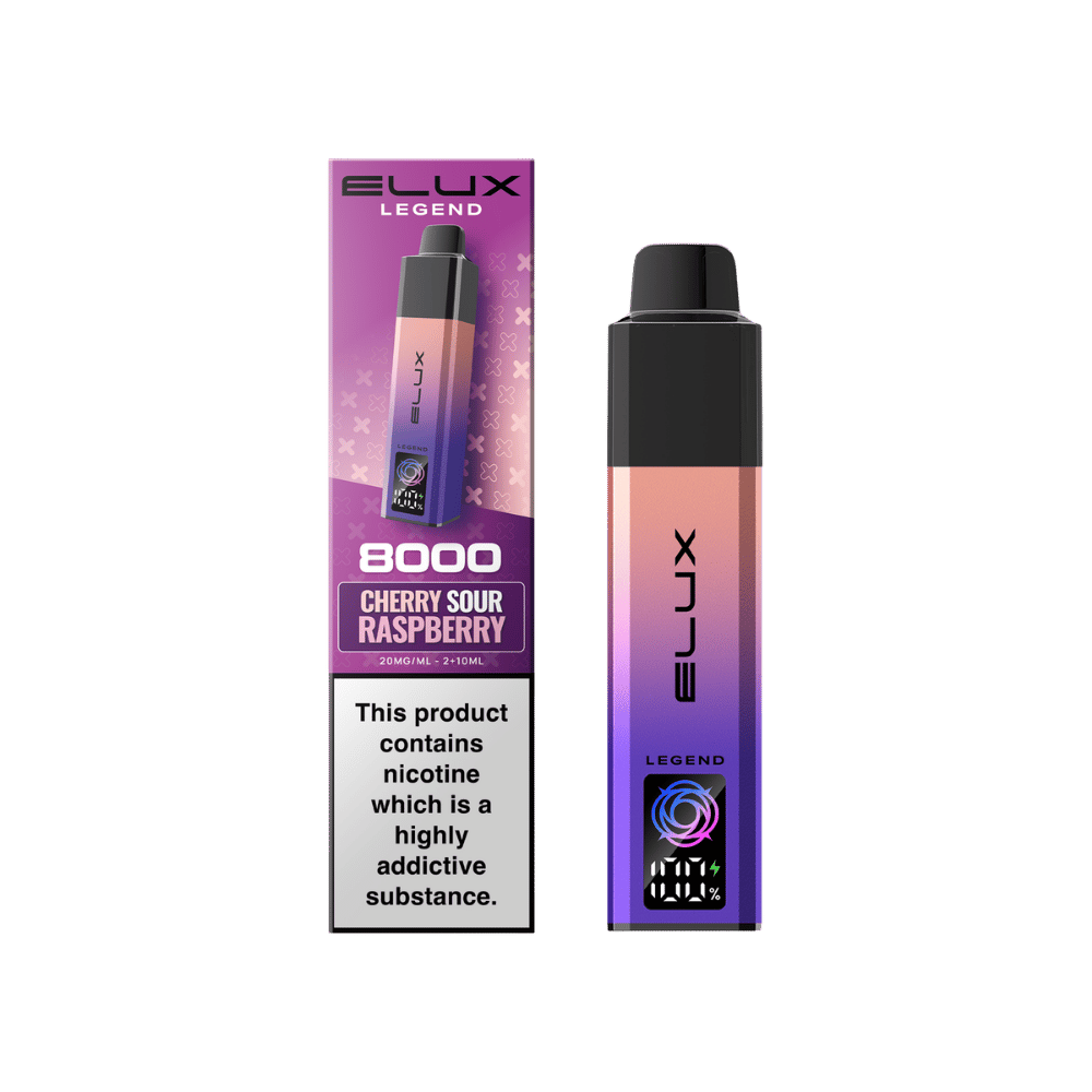 Elux Legend 8000 Prefilled Pod Kit Cherry Sour Raspberry