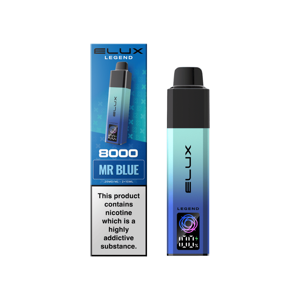 Elux Legend 8000 Prefilled Pod Kit Mr Blue