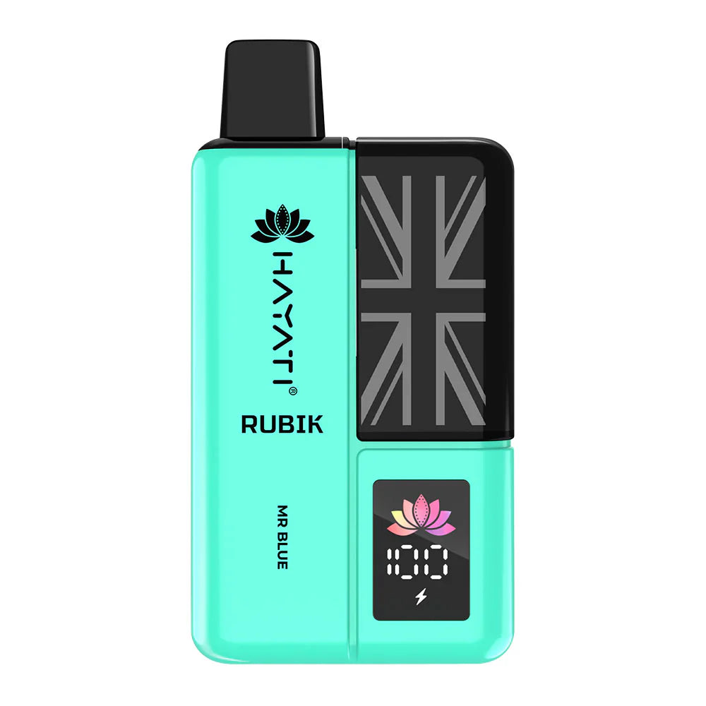 Hayati Rubik 7000 Puffs Mr Blue