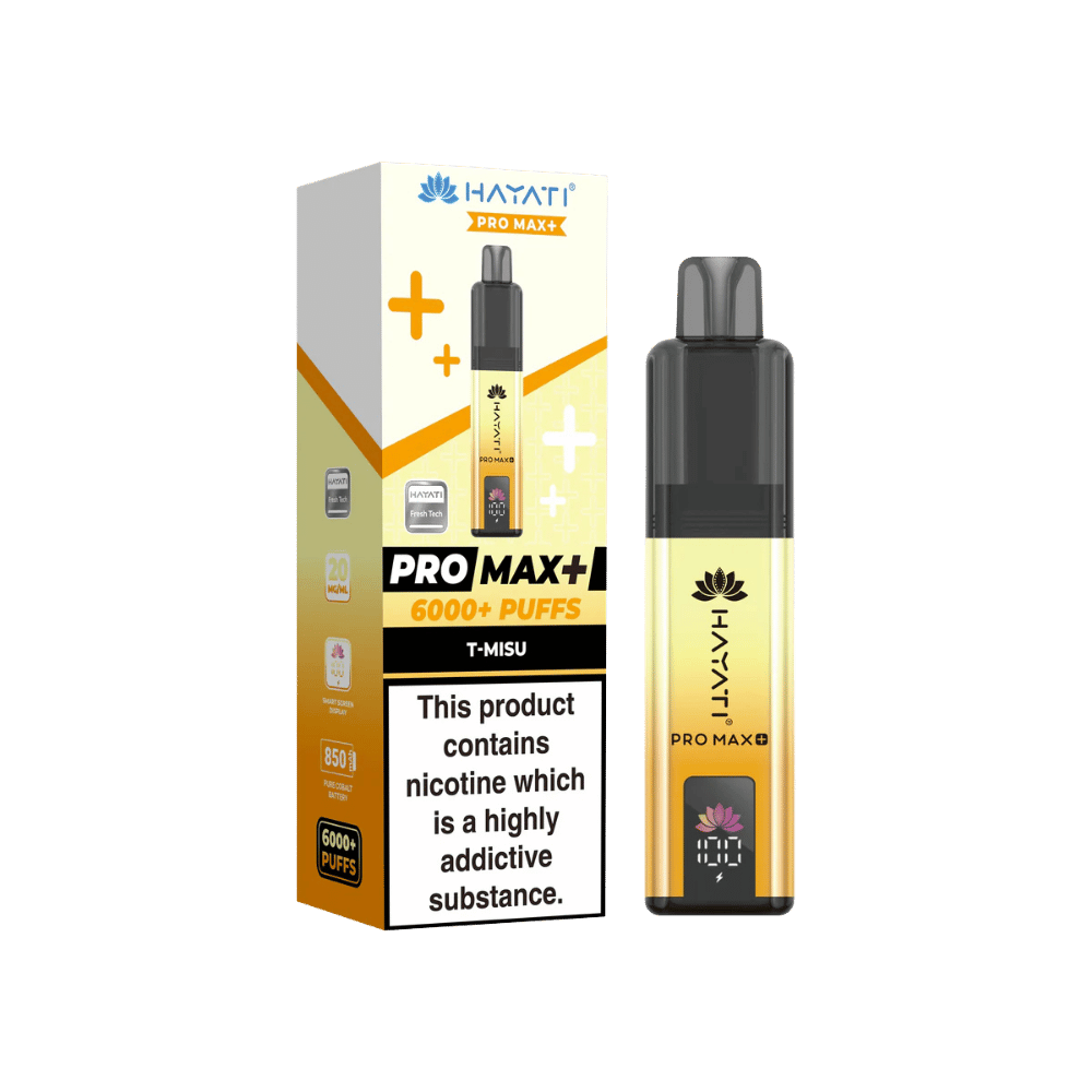 Hayati Pro Max Plus 6000 Puffs T-Misu