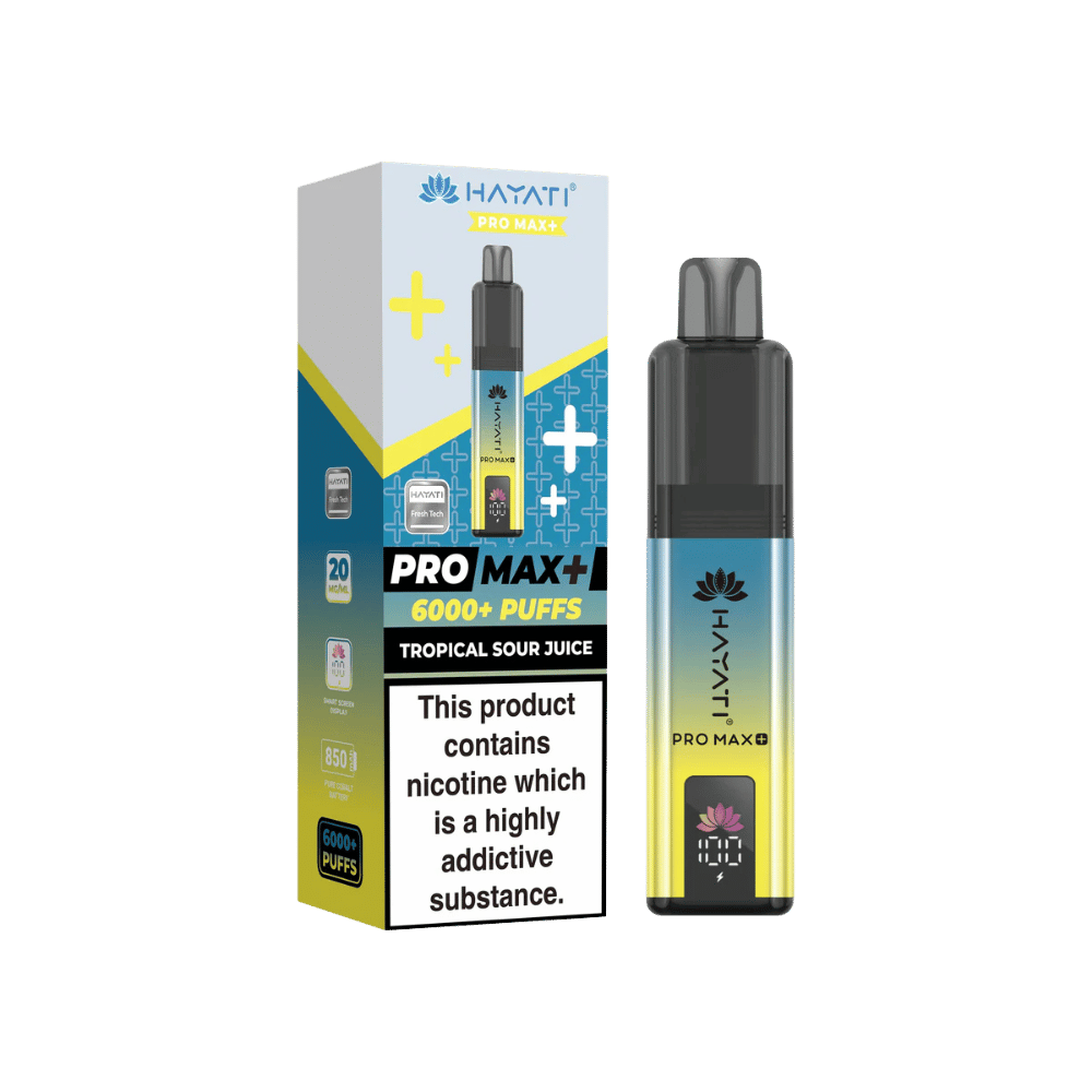Hayati Pro Max Plus 6000 Puffs Tropical Sour Juice