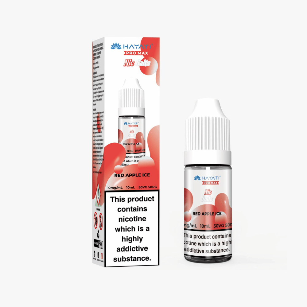 Hayati Pro Max Red Apple Ice Nic Salt E Liquid
