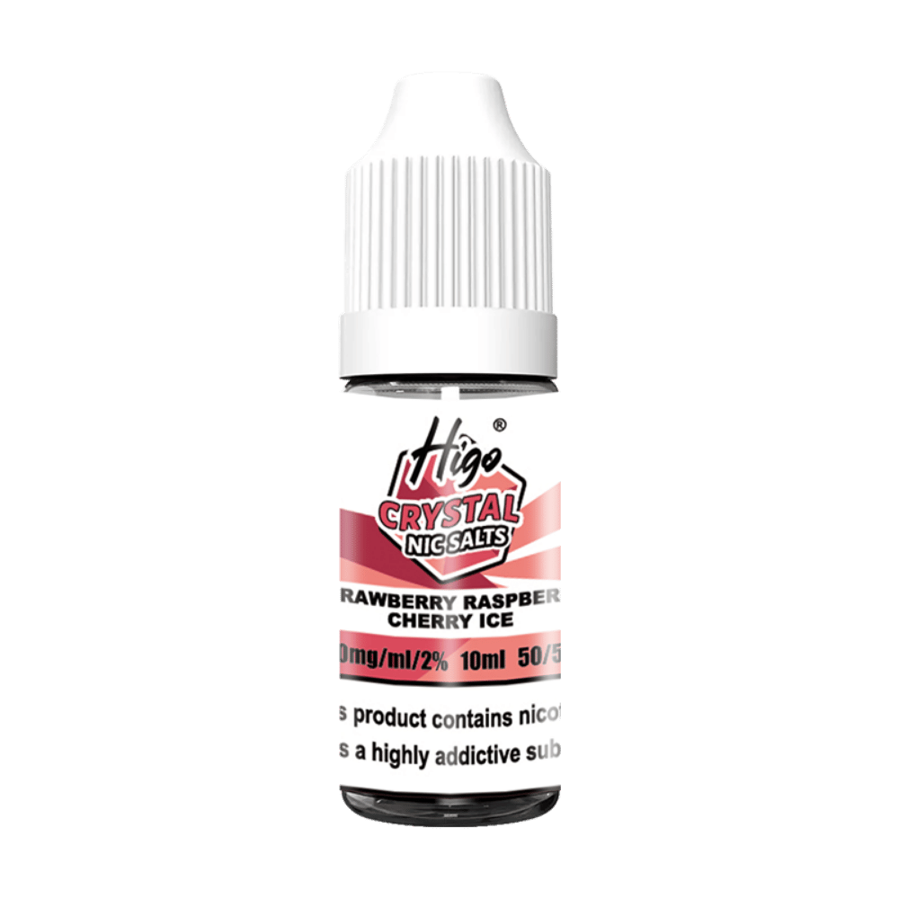 Higo Crystal Nic Salt E-liquid Strawberry Raspberry Cherry Ice