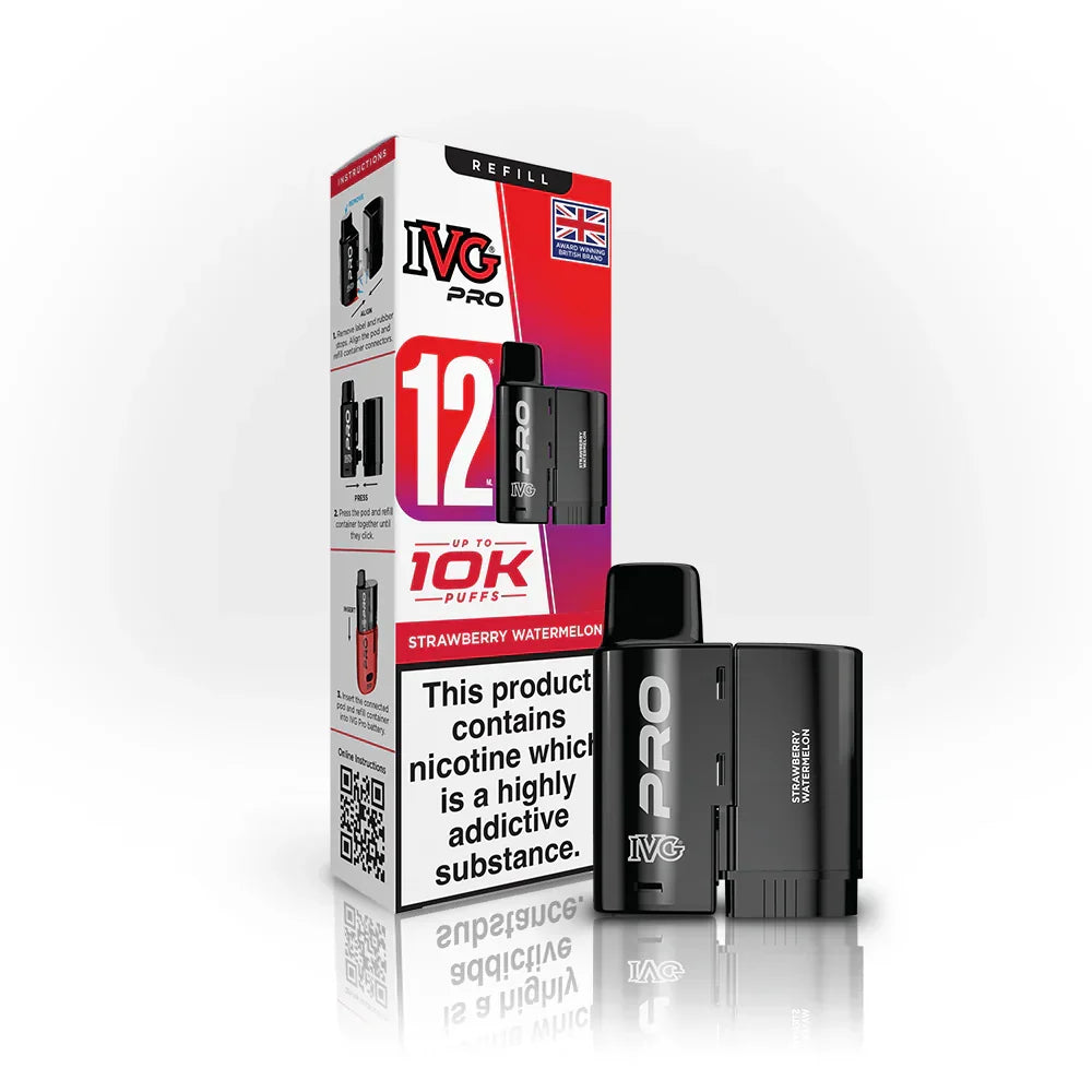 IVG Pro Refill 10mg Strawberry Watermelon