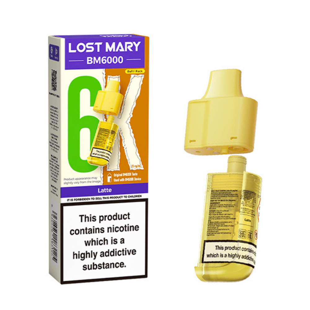 Lost Mary BM6000 Prefilled Pod Latte