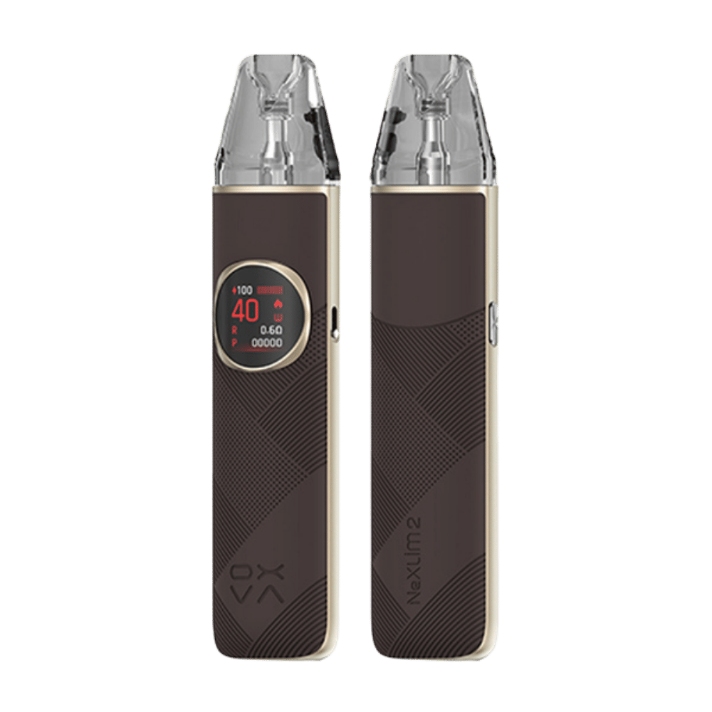 Oxva Nexlim 2 Pod Vape Kit Mocha Brown Leather
