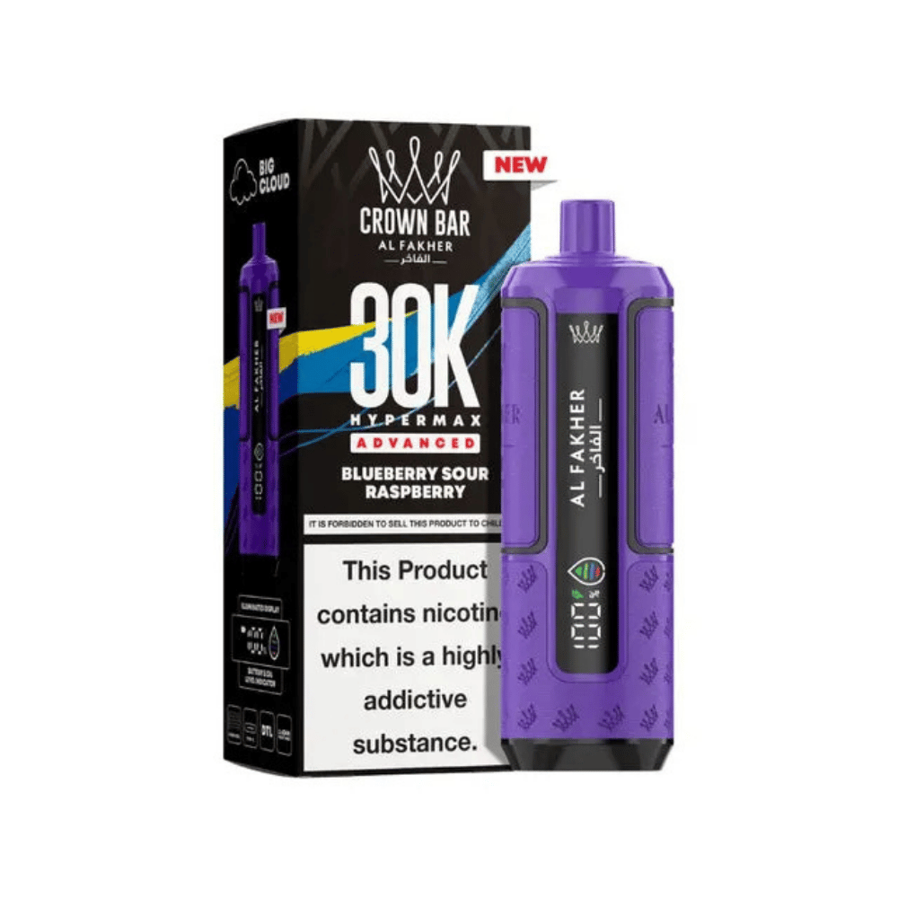 Al Fakher 30K Hypermax Prefilled Pod Kit Blueberry Sour Raspberry - EUK