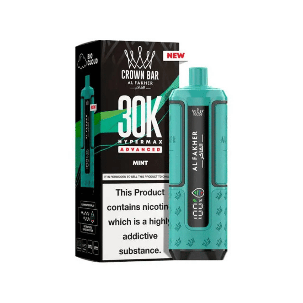 Al Fakher 30K Hypermax Prefilled Pod Kit Mint - EUK