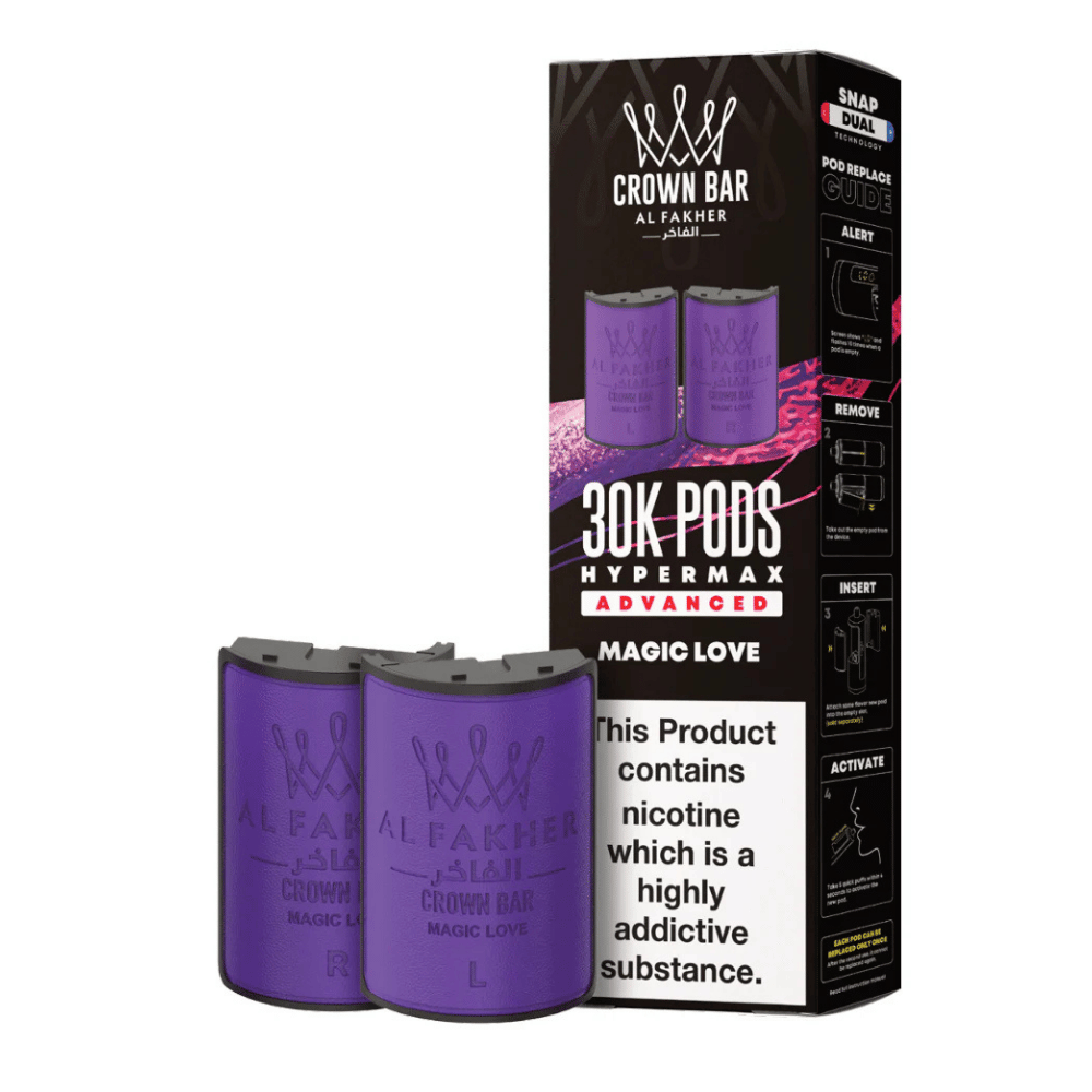 Al Fakher 30k Hypermax Prefilled Pods Magic Love - EUK