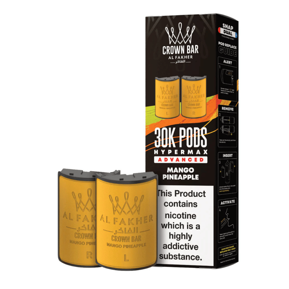 Al Fakher 30k Hypermax Prefilled Pods Mango Pineapple - EUK