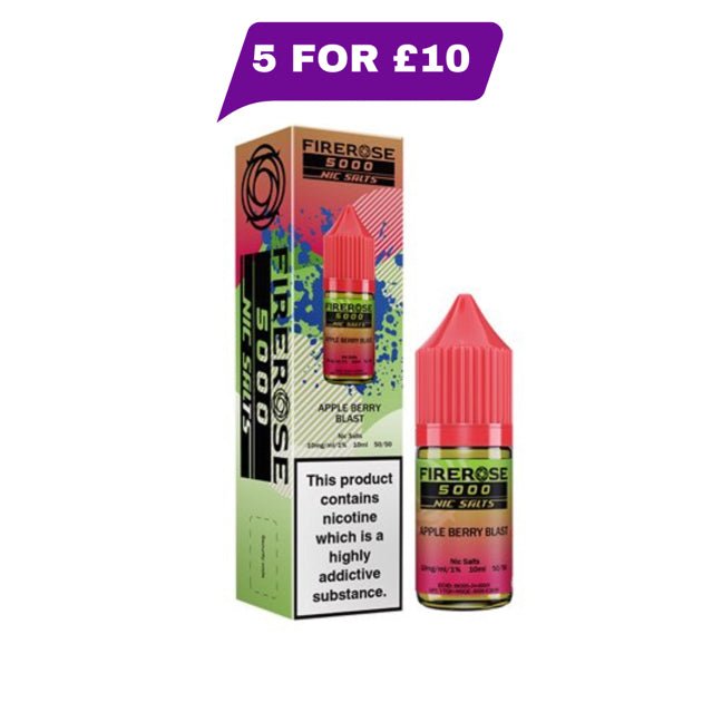 Apple Berry Blast Nic Salt E - Liquid By Firerose - EUK