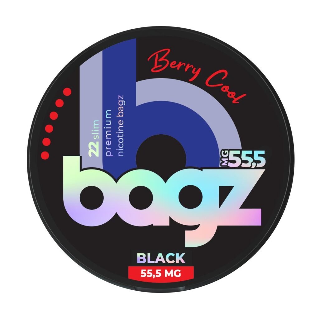 Bagz Black Berry Cool Nicotine Pouches - EUK
