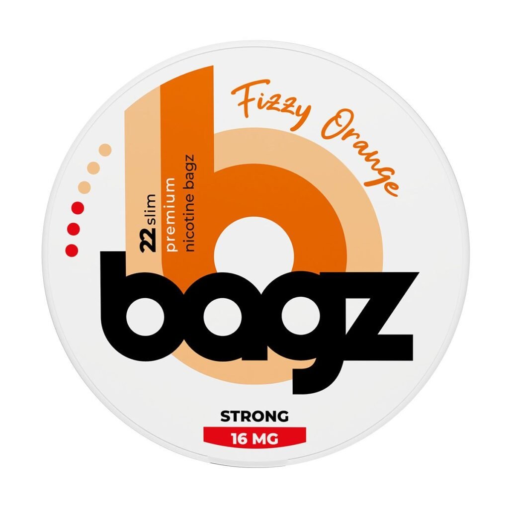 Bagz White Fizzy Orange Nicotine Pouches - EUK