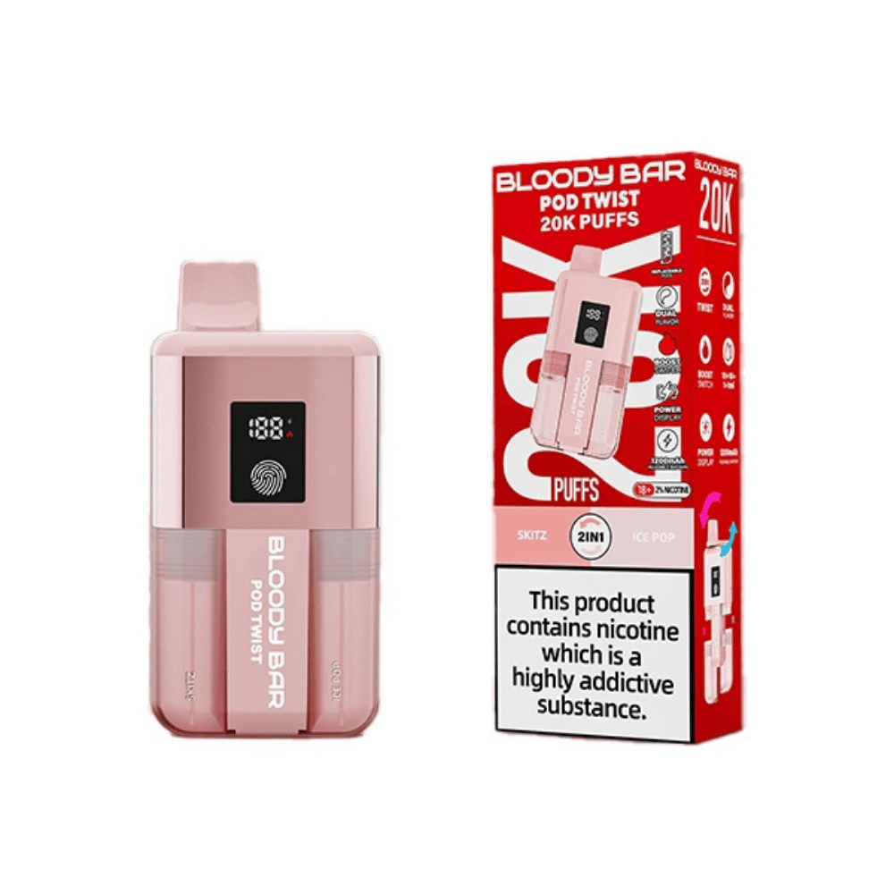 Bloody Bar 20K Prefilled Pod Kit Skitz / Ice Pop - EUK