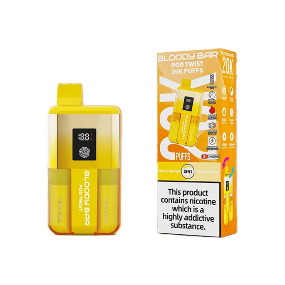 Bloody Bar 20K Prefilled Pod Kit Triple Mango / Peach Mango - EUK