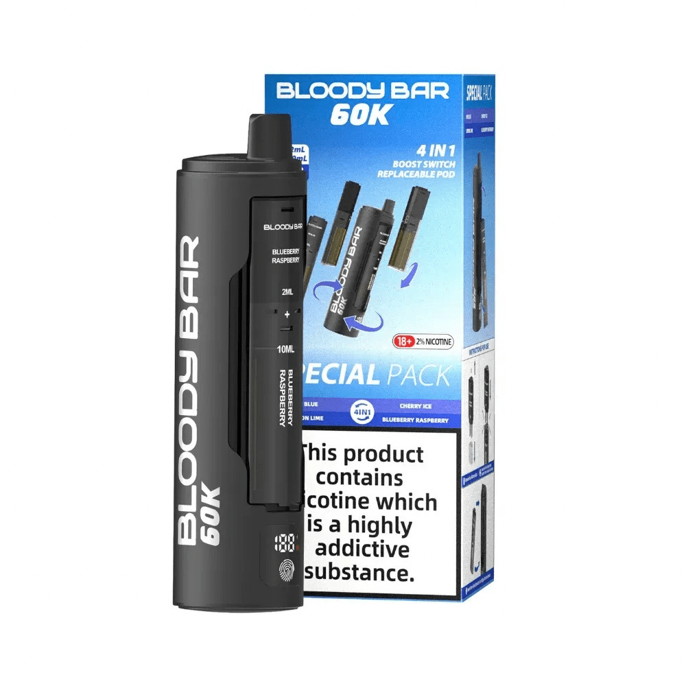 Bloody Bar 60K Prefilled Pod Kit Special Pack - EUK