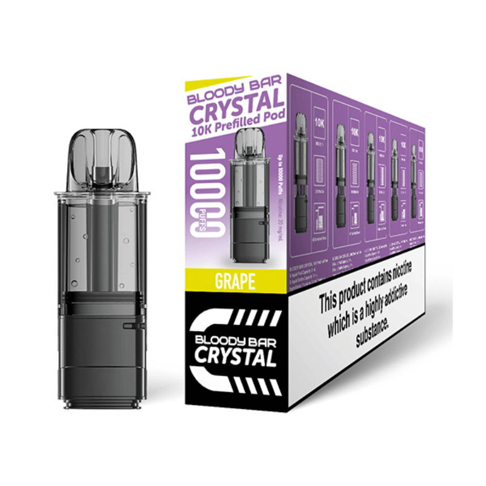 Bloody Bar Crystal 10K Grape Prefilled Pod - EUK