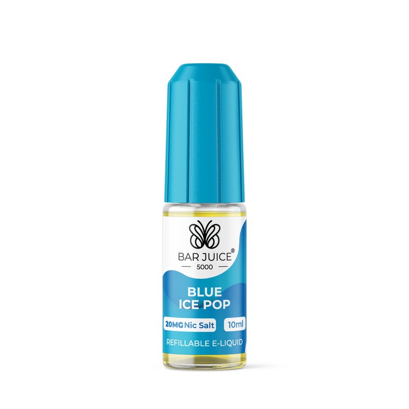 Blue Ice Pop Nic Salt E - Liquid by Bar Juice 5000 - EUK
