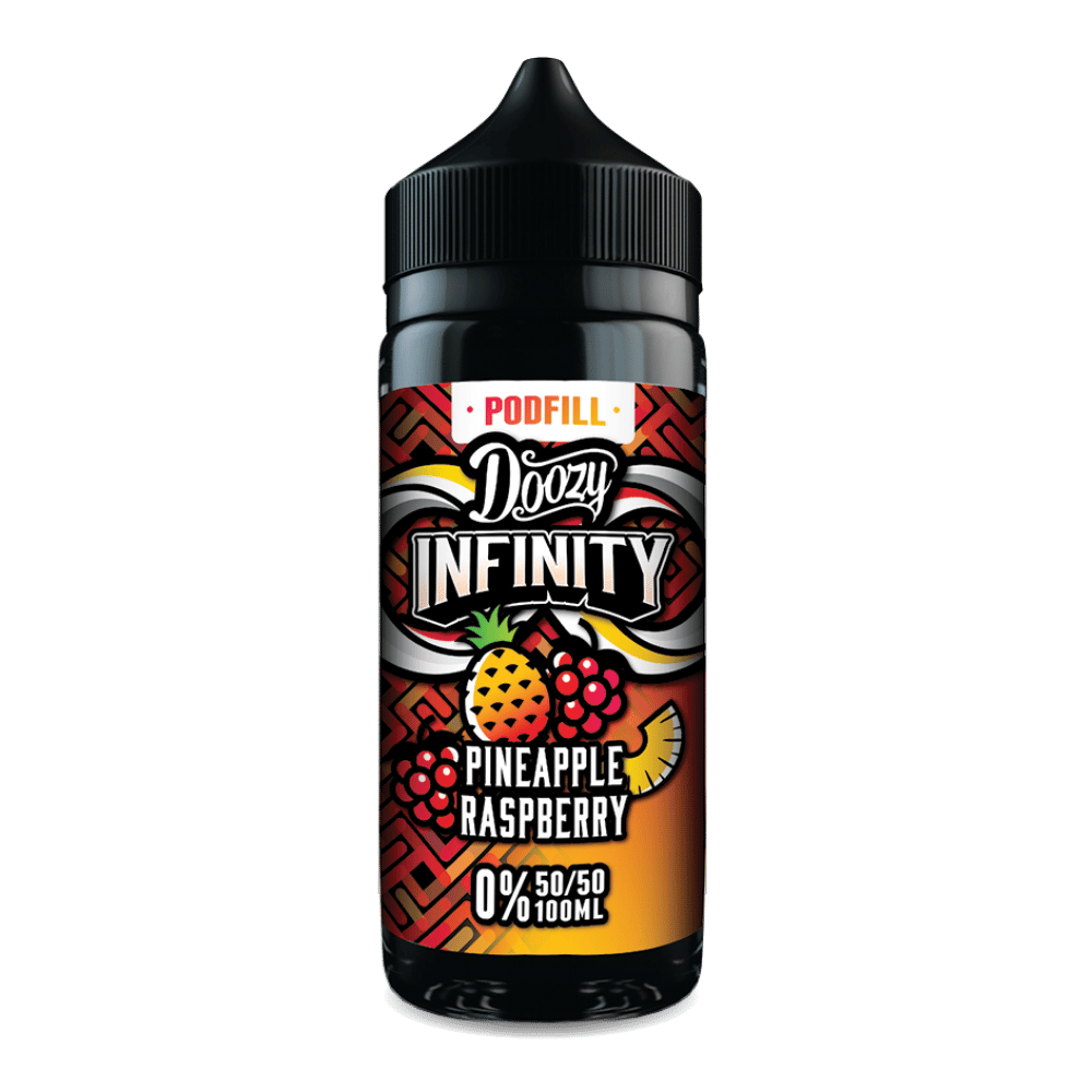 Doozy Infinity 100ml Shortfill E - Liquid 50VG Pineapple Raspberry - EUK