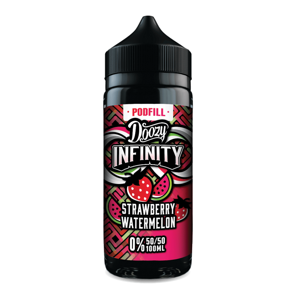 Doozy Infinity 100ml Shortfill E - Liquid 50VG Strawberry Watermelon - EUK