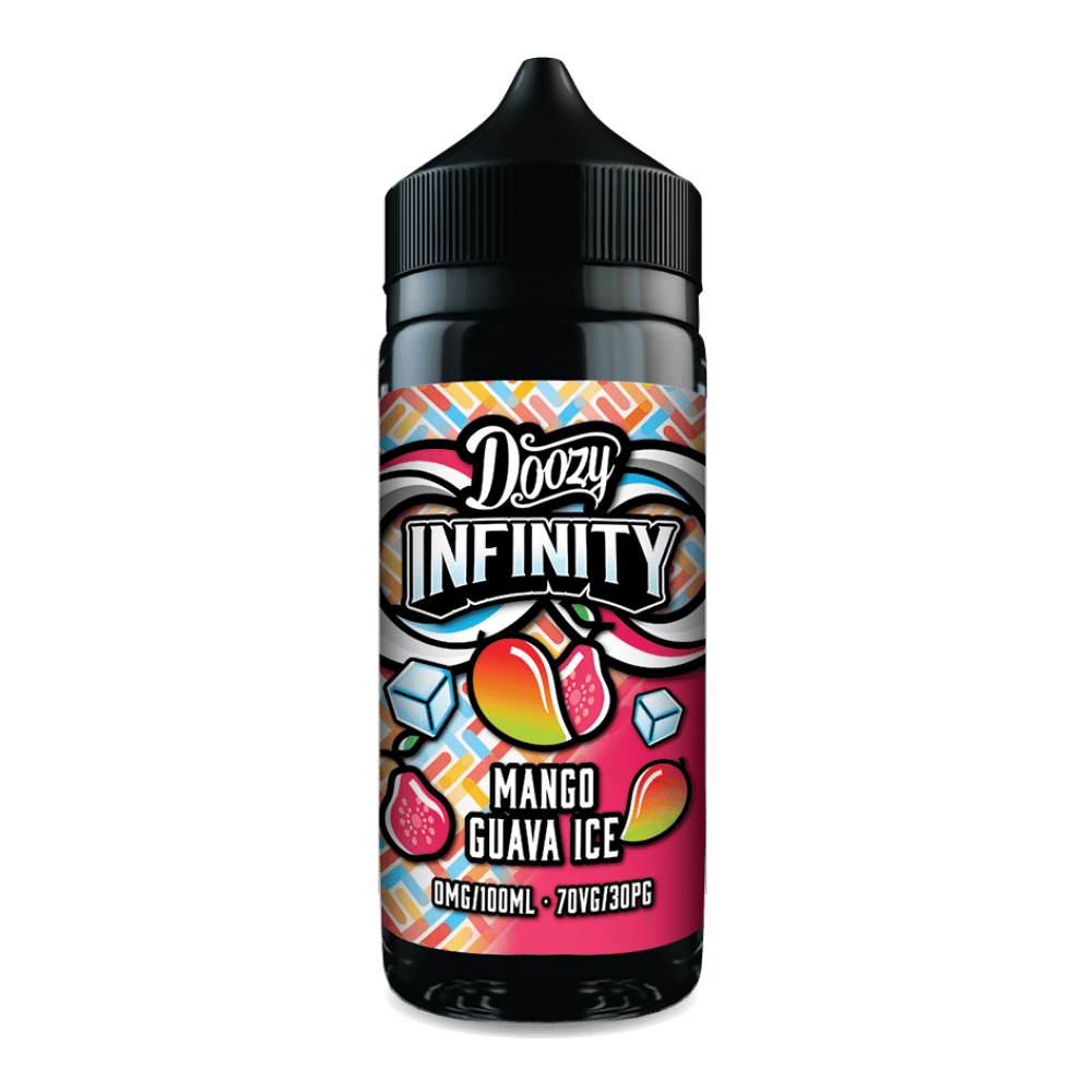 Doozy Infinity 100ml Shortfill E - Liquid Mango Guava Ice - EUK