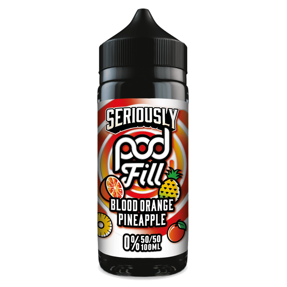 Doozy Pod Fill 100ml E - Liquid Shortfill Blood Orange Pineapple - EUK