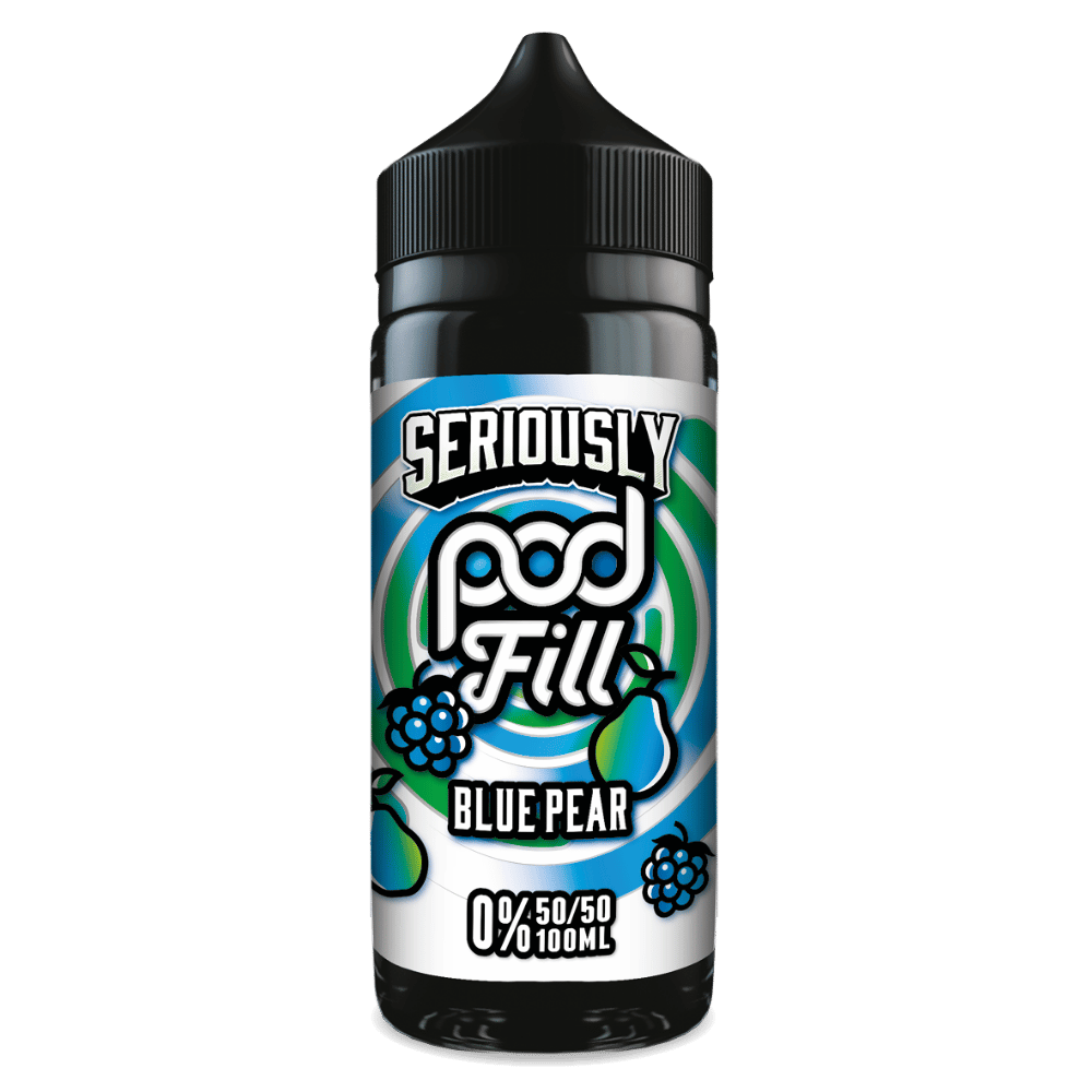 Doozy Pod Fill 100ml E - Liquid Shortfill Blue Pear - EUK