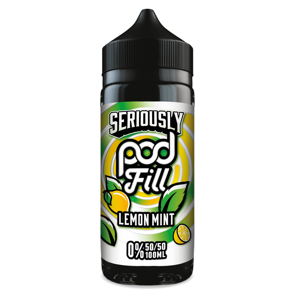 Doozy Pod Fill 100ml E - Liquid Shortfill Lemon Mint - EUK