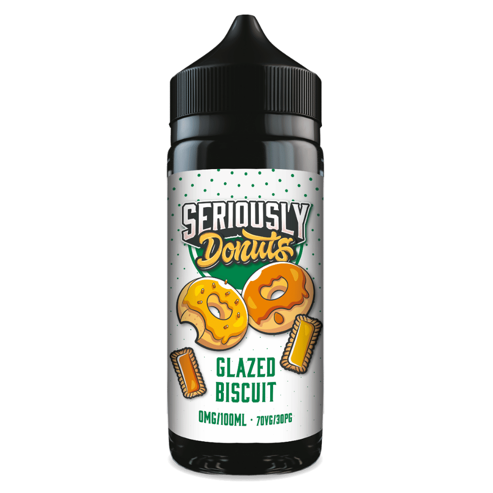 Doozy Seriously Donuts 100ml E - Liquid Shortfill Glazed Biscuit - EUK