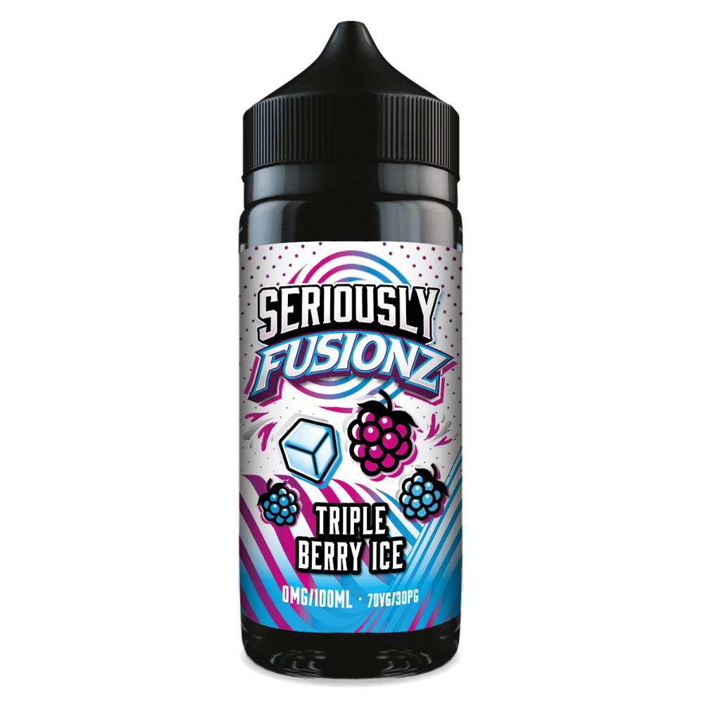Doozy Seriously Fusionz 100ml E - Liquid Shortfill Triple Berry Ice - EUK